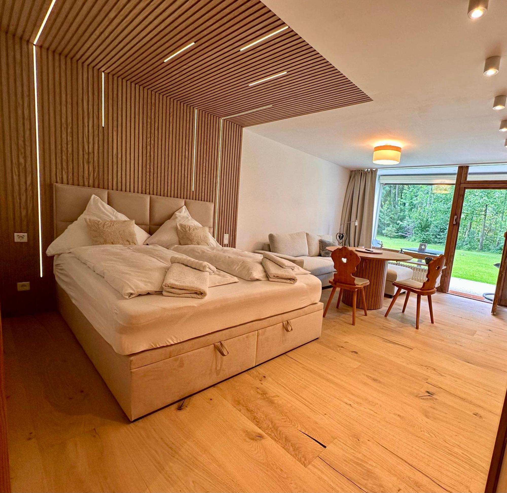 Studio Mit Indoor Pool Und Garten Sankt Martin bei Lofer Exterior photo